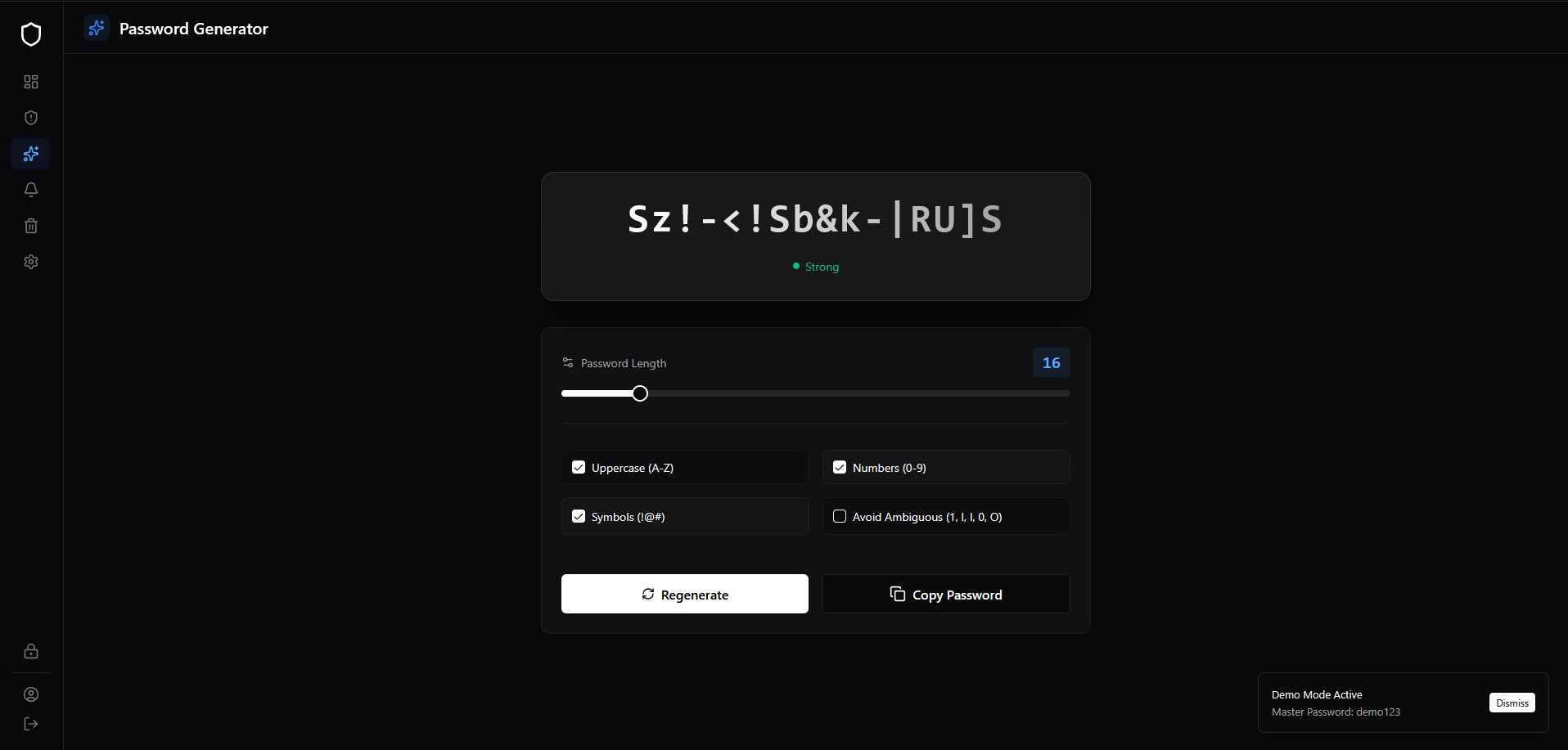 secure password generator